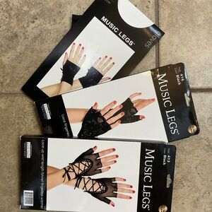 3 Sets Fingerless‎ Gloves